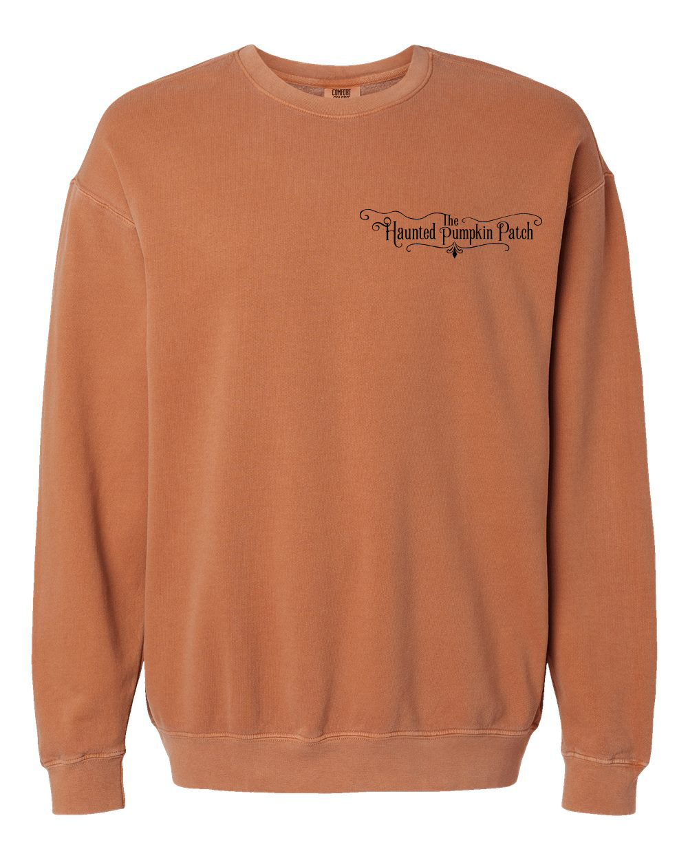Scary Crewneck — Yam front