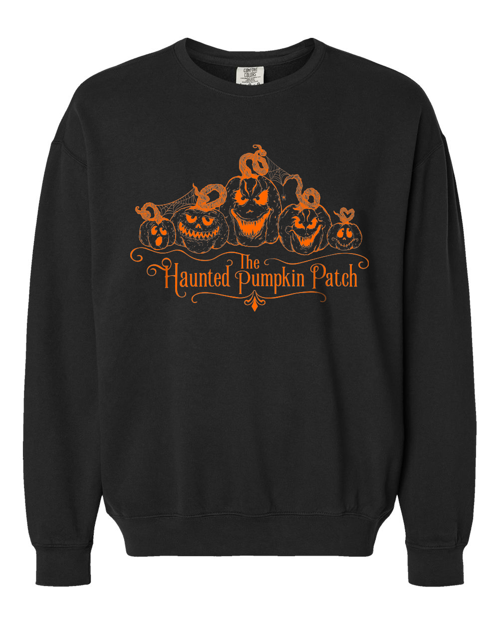 Original Crewneck — Black front