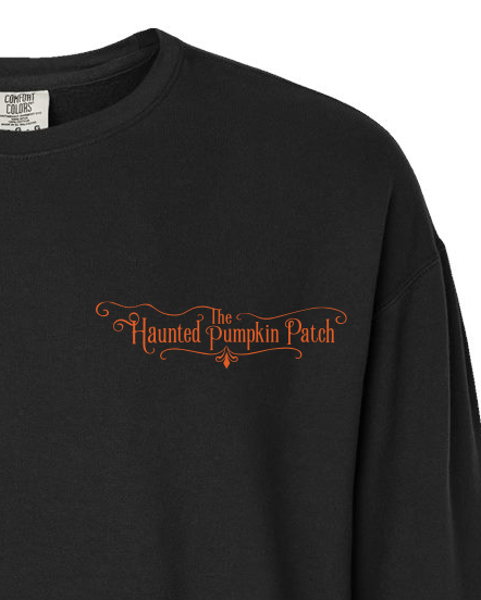 Scary Crewneck — Black front