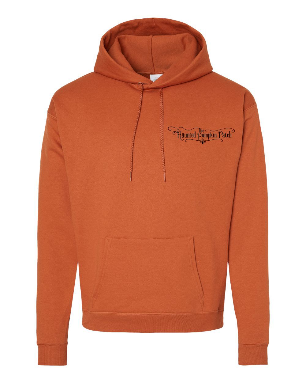 Scary Hoodie — Texas Orange front